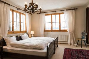 Postel nebo postele na pokoji v ubytování Chalet Theresia
