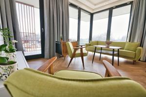 Et opholdsområde på Laguna Beskidów Resort - Apartament Boho