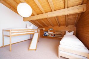 Voodi või voodid majutusasutuse Apartment zum Leist toas