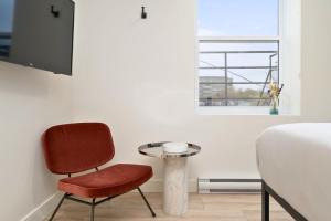 אזור ישיבה ב-Clouds Lofts - Quartier Latin