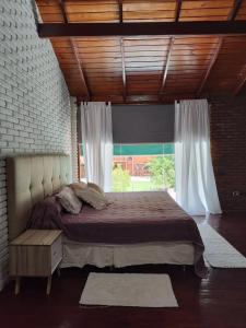 Krevet ili kreveti u jedinici u okviru objekta hermosa y espaciosa casa amoblada