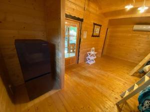 an overhead view of a room in a log cabin at Nagatoro Camp Village - Vacation STAY 06873v in Minano