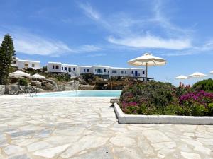 Kolam renang di atau dekat dengan Sky Blue Suite by Angels Group Mykonos