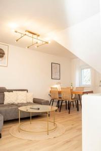 Χώρος καθιστικού στο DESIGN:Suite am Festspielhaus