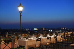 مطعم أو مكان آخر لتناول الطعام في Hotel Leopold I