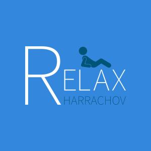 ein Logo für ein haarin-Labor in der Unterkunft MENŠÍ APARTMÁN C307 se snídaní v ceně, s velkým balkonem a s využitím saunového světa GROTTA SPA - by Relax Harrachov in Harrachov