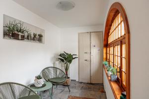 Istumisnurk majutusasutuses HOME Dany