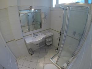 A bathroom at Tre R