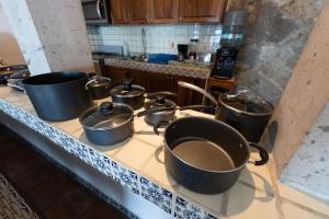 Kuchyň nebo kuchyňský kout v ubytování The Hacienda at Del Mar PV