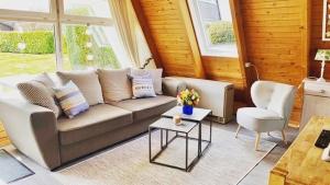 Posezení v ubytování Ferienhaus Seestern