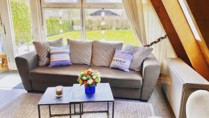 Posezení v ubytování Ferienhaus Seestern