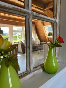 Posezení v ubytování Ferienhaus Seestern