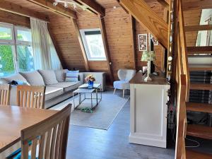 Posezení v ubytování Ferienhaus Seestern + 31 fotografií