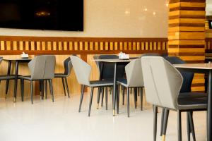 Restoran või mõni muu söögikoht majutusasutuses AIMI Beach Hotel