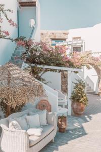 Uma área de estar em Villa Konstantin Rooms & Suites
