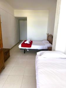 Postel nebo postele na pokoji v ubytování Barraca Suites