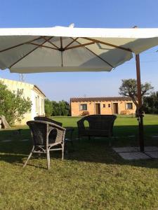 Zahrada ubytování B&B Pubulos