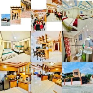 a collage of photos of a house at Panabo Furnished house-Downstairs in Panabo