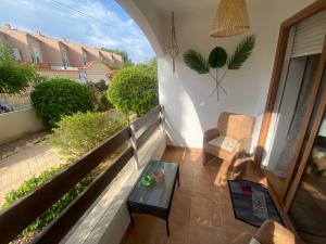 Posezení v ubytování E041 Apartment Albir