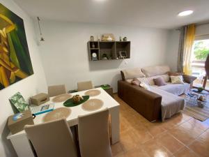 Posezení v ubytování E041 Apartment Albir