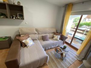 Posezení v ubytování E041 Apartment Albir