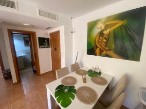 TV a/nebo společenská místnost v ubytování E041 Apartment Albir