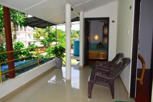 Rõdu või terrass majutusasutuses White Villa Hotel