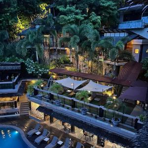 Bird's-eye view ng Bugana Beach and Dive Resort