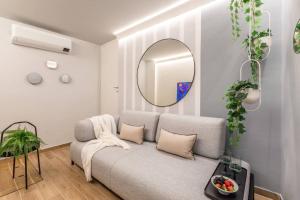 Postel nebo postele na pokoji v ubytování City Life - Idromassaggio nel centro Storico