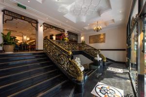 Χώρος καθιστικού στο Hanoi Tirant Hotel