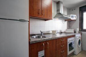 A kitchen or kitchenette at Sanpedro Apartamentos Marbella