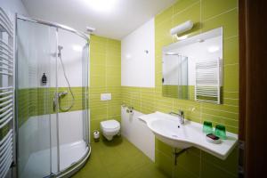 Baðherbergi á Garni hotel Svitavy