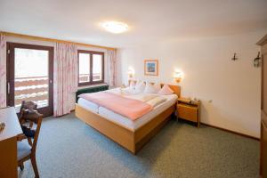 Postel nebo postele na pokoji v ubytování Chalet Sonne Vandans
