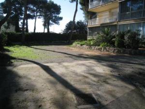 Vonkajšia záhrada v ubytovaní Apt Pedrera 2 dormitorios