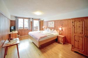Postel nebo postele na pokoji v ubytování Chalet Sonne Vandans