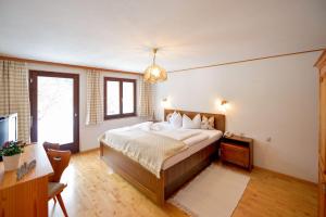 Postel nebo postele na pokoji v ubytování Chalet Sonne Vandans