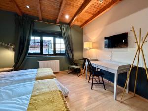 Posteľ alebo postele v izbe v ubytovaní Casa Bolboreta by Unusual Hotels