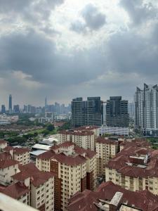 a view of a city with tall buildings at Reizz Residence By Nexus Suites in Kuala Lumpur