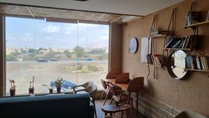 Posezení v ubytování Dahreez motel