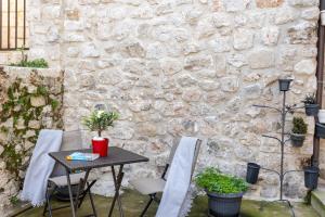 Patio alebo iná vonkajšia časť ubytovania Apartment Martin