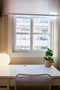 Posteľ alebo postele v izbe v ubytovaní Syntagma Square: Amazing Cozy Studio - Whale