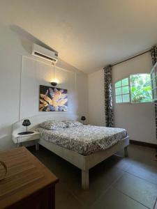 Voodi või voodid majutusasutuse TIANOLI lodge grand confort avec vue magnifique toas