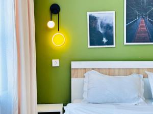 Katil atau katil-katil dalam bilik di Grand Turan Business 2-Room Apartament's