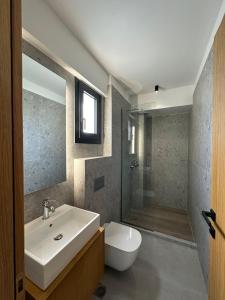 Koupelna v ubytování Destino Sea View Villa with private pool