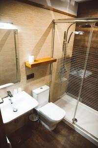 Koupelna v ubytování Ferreira Hostal Boutique