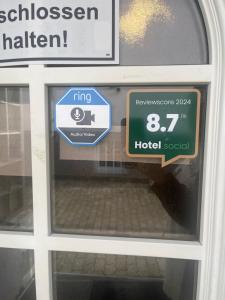 Certifikát, hodnocení, plakát nebo jiný dokument vystavený v ubytování Ferienhaus Cassel