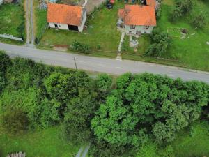 Letecký snímek ubytování Theea's tiny house