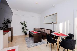 Χώρος καθιστικού στο Apartament Żeromskiego 29/42