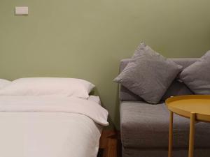 Ruang duduk di 東海小時光 Tong Hai Time Homestay