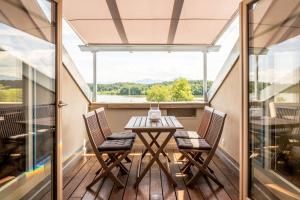 Μπαλκόνι ή βεράντα στο Ferienwohnung Loft 7
